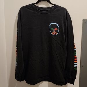 Earl Sweatshirt Men's Crewneck Long Sleeve Multicolor Graphic Tee